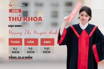 Vinh danh thủ khoa tuyển sinh vào lớp 10 THPT năm học 2026-2027